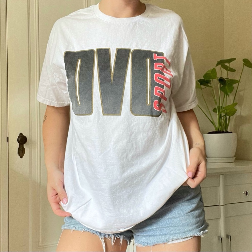 October’s Very Own “OVO Sport” Graphic Tee Size Large